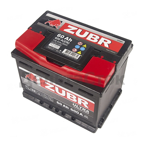 Аккумулятор 60 Ah ZUBR Ultra L+
